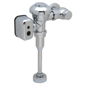 813-ZEMS6003AVWS1ISW Automatic Sensor Flush Valve for 3/4" Urinals - 1.0 gpf, Chrome Plated Metal Cover