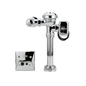 813-ZEMS6000AV1HETW1 In Wall Hardwired Sensor Flush Valve for Water Closets - 1.28 gpf, 16" Rough In, Chrome