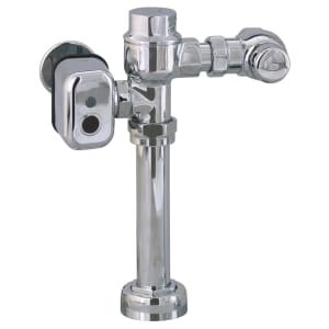 813-ZEMS6200HET0007 Hardwired Sensor Piston Flush Valve for Water Closets - 1.28 gpf, Chrome