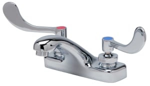 813-Z81104XL3M Deck Mount Lavatory Faucet w/ 4" Spout & 0.5 gpm Aerator - 4" Centers, Chrome
