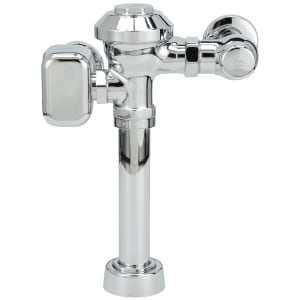 813-ZEMS6000HETYBYC Hardwired Sensor Flush Valve for Water Closets w/ Wall Mounted Sensor - 1.28 gpf, 11 1/2" Rough In, 