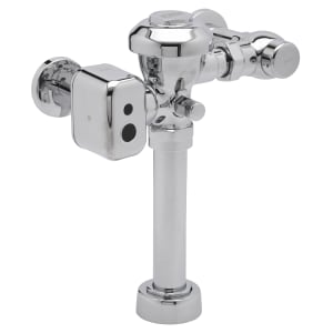 813-ZEMS6000AVWS1003 In Wall Hardwired Sensor Flush Valve for Water Closets - 1.6 gpf, 11 1/2" Rough In, Chrome