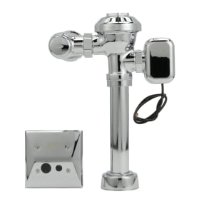 813-ZEMS6000AVWS1 In Wall Hardwired Sensor Flush Valve for Water Closets - 1.6 gpf, 11 1/2" Rough In, Chrome