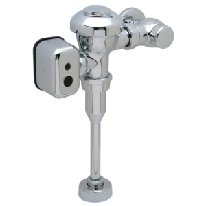 813-ZEMS6003EWS0007 Hardwired Sensor Flush Valve for Water Closets w/ Manual Override Button - 1.1 gpf, 11 1/2" Rough In