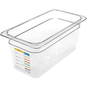 028-30662IMLUC07 6"D Third Size Food Pan w/ Integrated Label