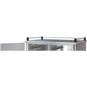171-DXPTQTOPR32T2D 3 Sided Top Rail for TQ2T2D Carts - Stainless Steel