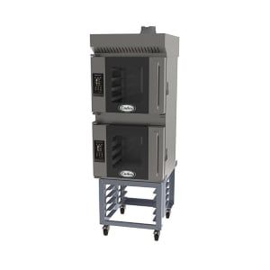 516-BLS4TR2H Double Half Size Electric Convection Oven - 3.8kW, 208-240v/1ph