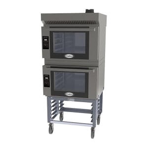 516-BLS4FLD2H Double Full Size Electric Convection Oven - 7.6kW, 208-240v/1ph