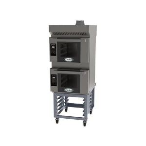 516-BLS3HLD2H Double Half Size Electric Convection Oven - 3.3kW, 208-240v/1ph