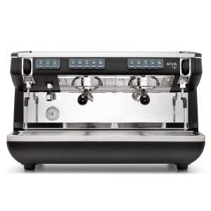 743-PPI19VOL02ND0001 Automatic Volumetric Espresso Machine w/ (2) Groups & 11 liter Boiler - 220v/1ph, Black