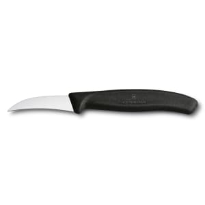 037-67503 Bird's Beak Paring Knife w/ 2 2/5" Blade, Black Polypropylene Handle