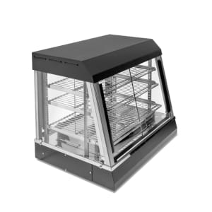 175-HFM26 26" Self Service Countertop Heated Display Case - (3) Shelves, 120v