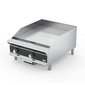175-GGHDM72 72" Heavy-Duty Gas Griddle w/ Manual Controls - 1" Steel Plate, Stainless S...