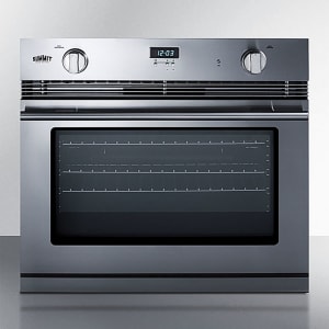 162-SGWOGD30 30" Gas Wall Oven w/ Glass Door - Stainless Steel, Convertible