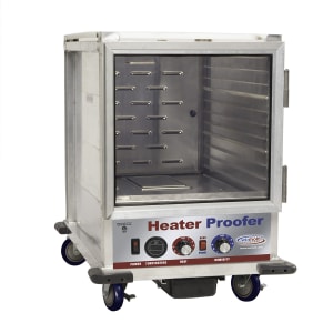 145-NHPL1810HHC Half Height Non-Insulated Mobile Heated Cabinet w/ (10), 120v