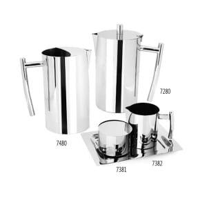 969-7382 10 oz Arc Collection Creamer, Stainless Steel