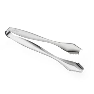 132-M37164 7 1/10" Toothed Ice Tong, Stainless