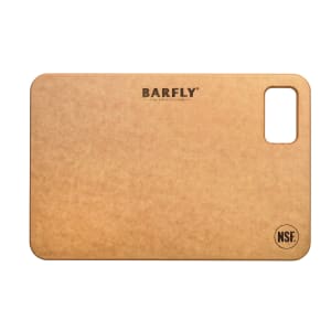 132-M37137 Bar Board, 6" x 9", Brown