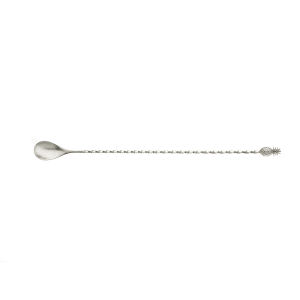Barfly Swizzle Stick 13 3/8 Stainless Steel 4-Prong Bar Stirrer with  Pineapple End M37136
