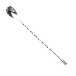 132-M37046 11 7/8" Bar Spoon w/ Twisted Shaft, Stainless