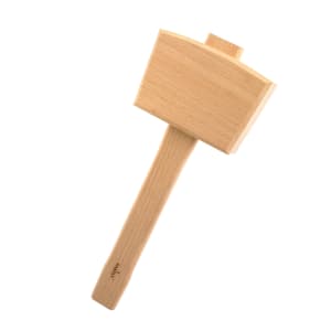 132-M37047 13 1/2" Wood Ice Mallet - Beech