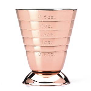 132-M37069CP 2.5 oz Bar Measuring Cup, Copper