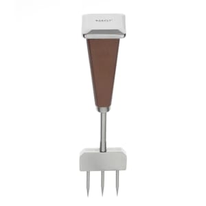 132-M37062 8" Ice Chipper w/ Wood Handle - Stainless Steel