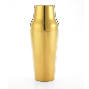 132-M37085GD 2-Piece Parisienne Cocktail Shaker Set, Gold