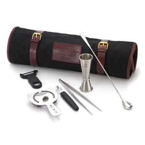 132-M37100 7-Piece Cocktail Mixing Set - Silver