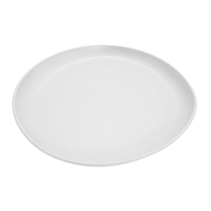 284-CS1050W 10 3/5" Round Melamine Dinner Plate, White
