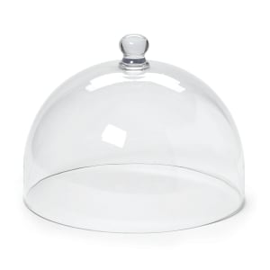 284-CO1290CL 12 1/4" Round Dome Cover - Polycarbonate, Clear