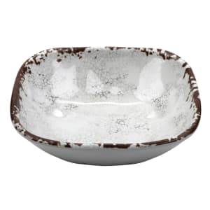 284-SB14FM 14 oz Square Melamine Soup/Salad/Pasta/Nappie Bowl, French Mill