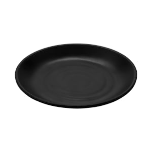 284-BF6BK 6 1/4" Round Melamine Dinner Plate, Black