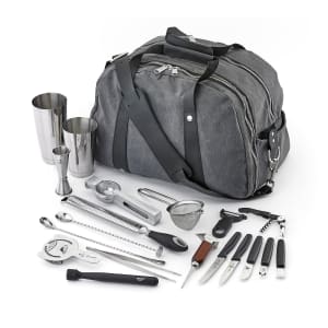132-M37103 18-Piece Cocktail Mixing Set - Stainless