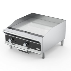 175-GGMDM60 60" Gas Griddle w/ Manual Controls  - 3/4" Steel Plate, Convertible