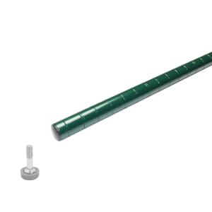 438-CMEC072 74" Stationary Epoxy Coated Post