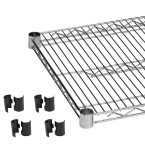 438-CMSV2136 Chrome Wire Shelf - 36"W x 21"D