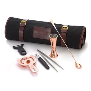 132-M37100CP 7-Piece Cocktail Mixing Set - Copper
