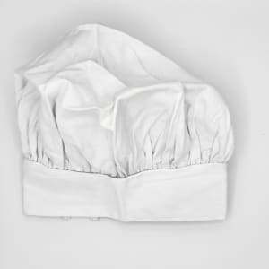176-346HW Chef Hat w/ Poly Cotton Blend, One Size, White 