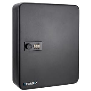 470-AX11820 36 Key Cabinet w/ Combination Lock - Steel, Black