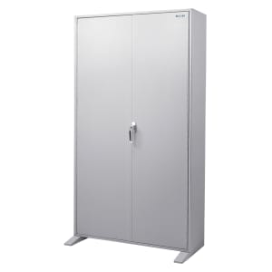470-CB12958 800 Key Cabinet w/ Key Lock - Steel, Gray