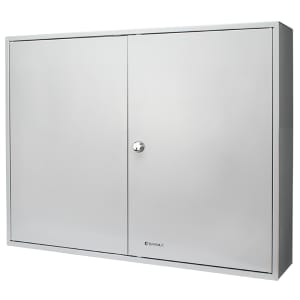 470-CB12490 400 Key Cabinet w/ Key Lock - Steel, Gray