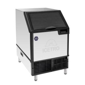 ICETRO IU-0220-AH 26&quot; Half Cube Undercounter Ice Machine - 202 lbs/day, Air Cooled
