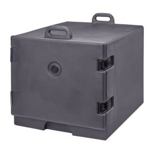 144-1826MTC615 Camcarrier® Insulated Food Carrier w/ (6) Pan Capacity, Charcoal Gray