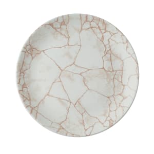 893-KTAMEV101 10 1/4" Round Studio Prints® Coupe Plate - Ceramic, Kinstugi Coral