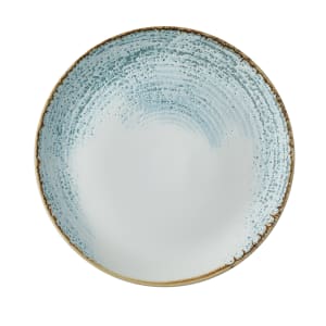893-HAAMEV111 11 1/4" Round Studio Prints® Coupe Plate - Ceramic, Aquamarine