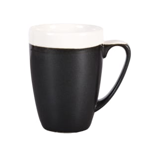 893-MOBKVM121 12 oz Monochrome Mug - Ceramic, Onyx Black