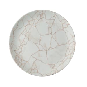 893-KTAMEV111 11 1/4" Round Studio Prints® Coupe Plate - Ceramic, Kinstugi Coral