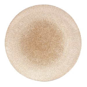 893-RKGOEV101 10 1/4" Round Studio Prints® Coupe Plate - Ceramic, Garnet Orange