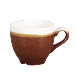 893-MOBRCEB91 3 1/2 oz Monochrome Espresso Cup - Ceramic, Cinnamon Brown
